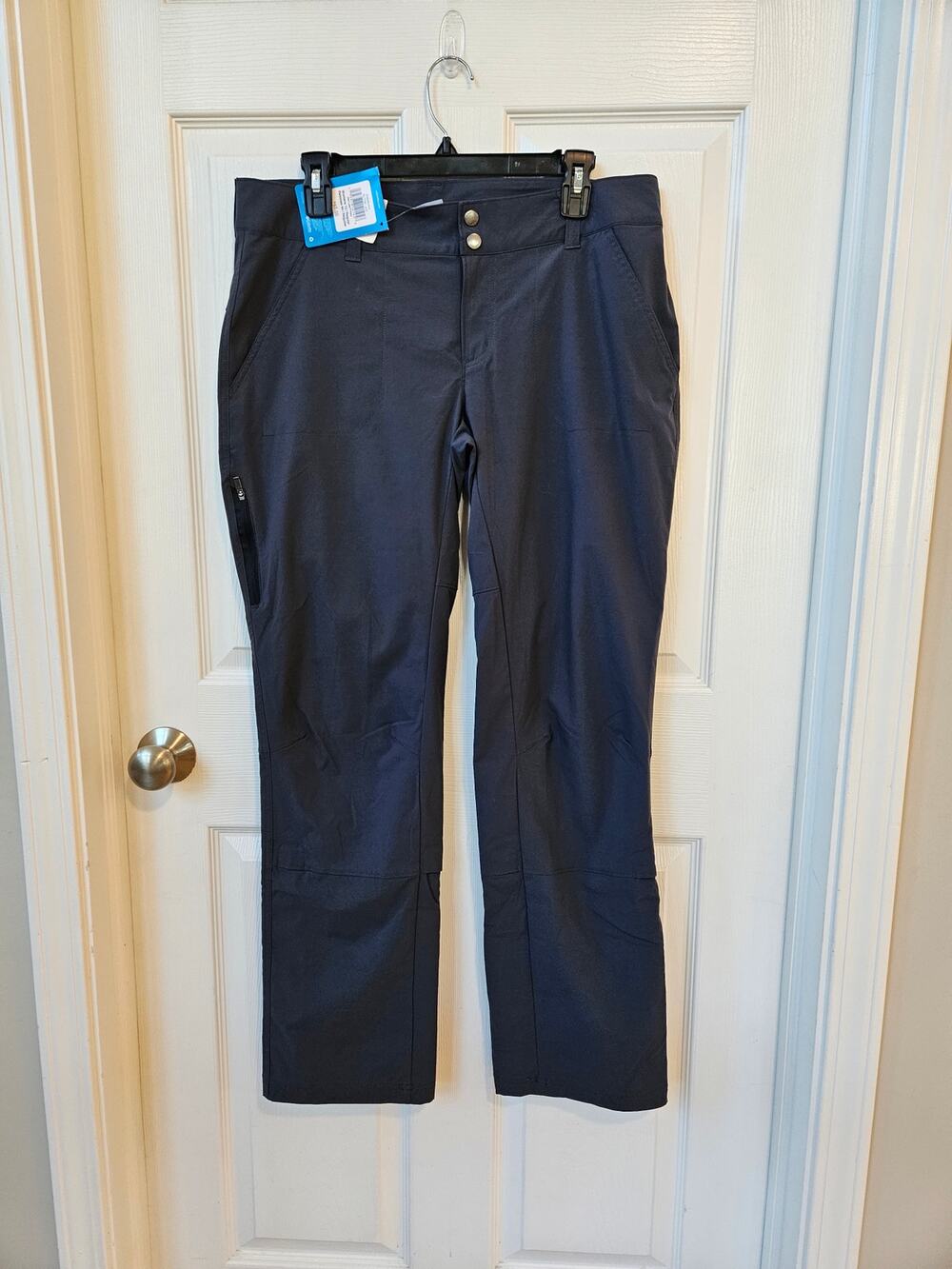 Columbia Hart Lake Pants Women’s 12 Regular Navy Omni-Shield NWT Hiking
